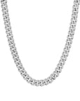 12mm white gold iceman cuban necklace by Iceman Society