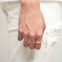 FREEZE ROCK - 戒指 (Yellow Gold)