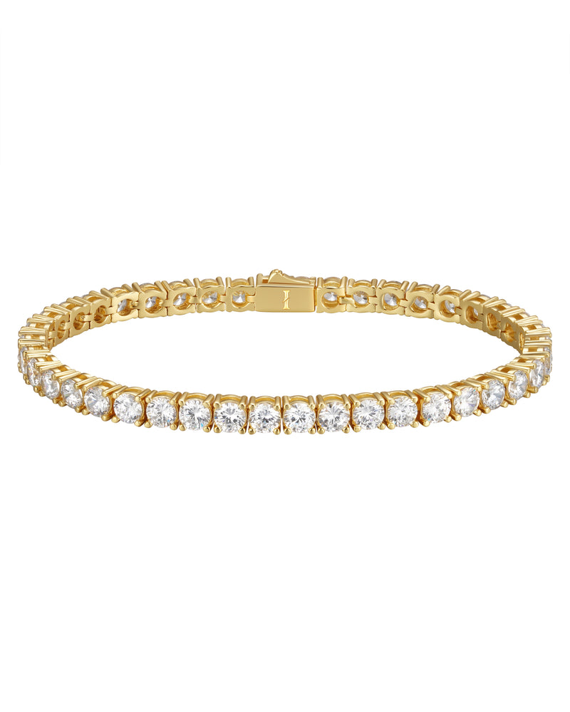 ICE SPARKLER 4mm Tennis手鍊 18K Gold 商品照